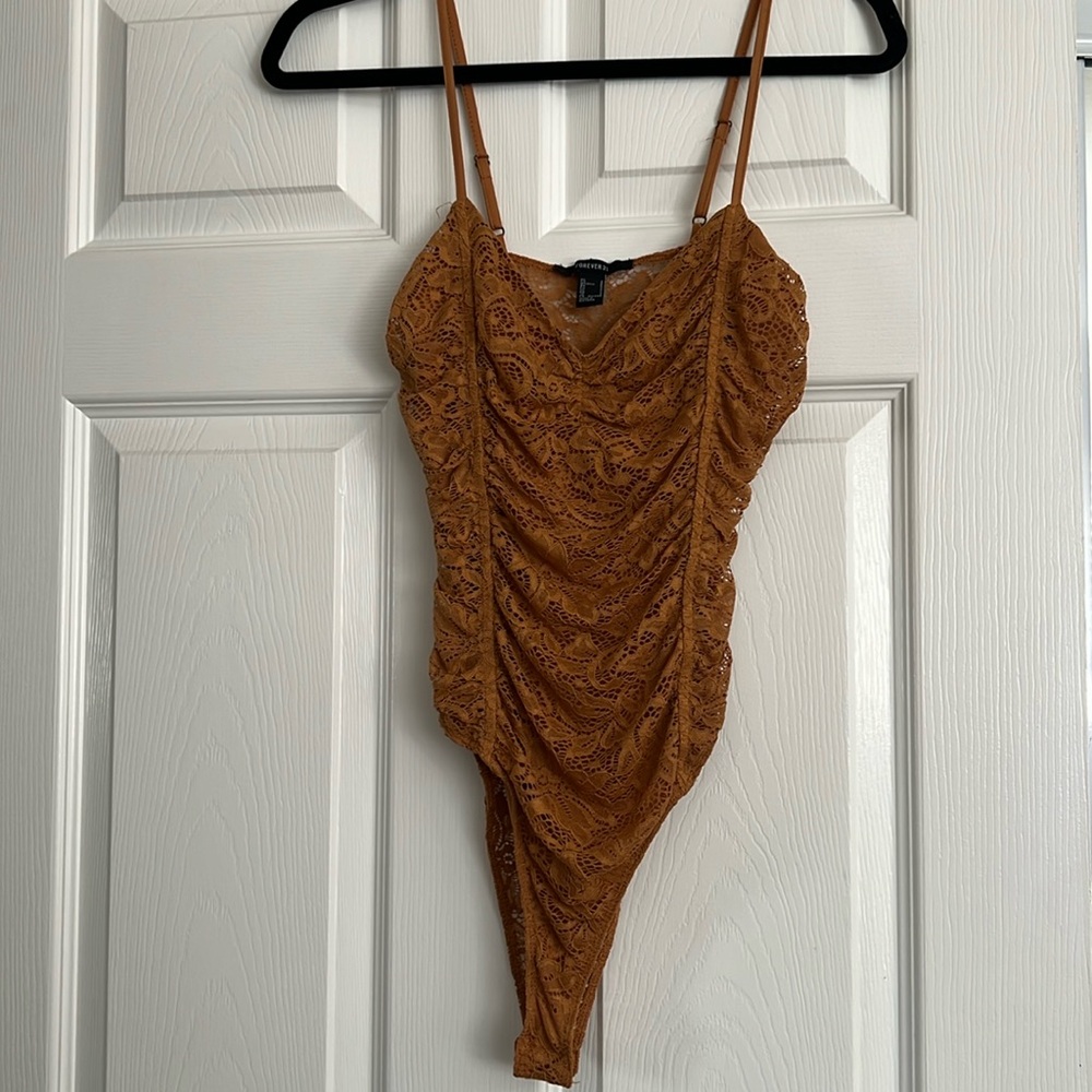 Mustard bodysuit